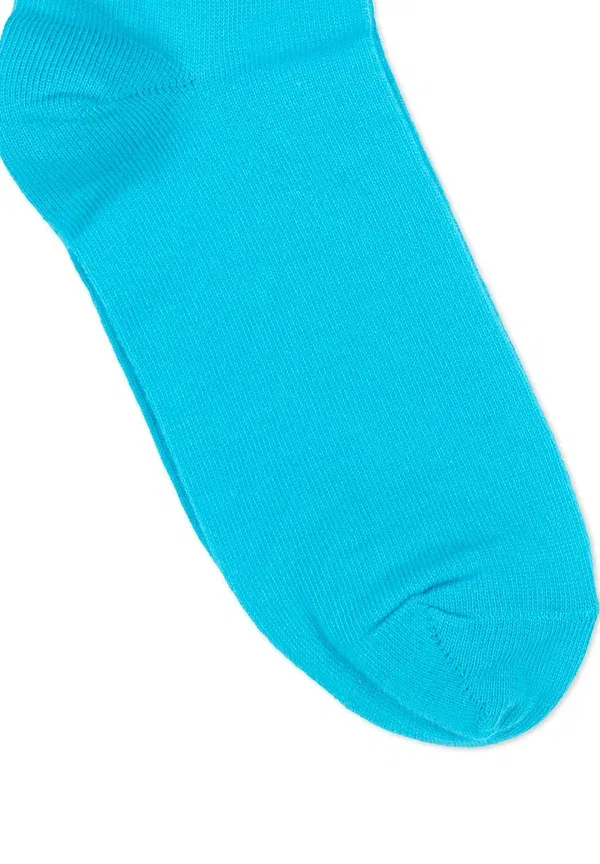 Носки хлопковые Calze Mm6 Maison Margiela, Light Blue, светло-голубой — фото 2