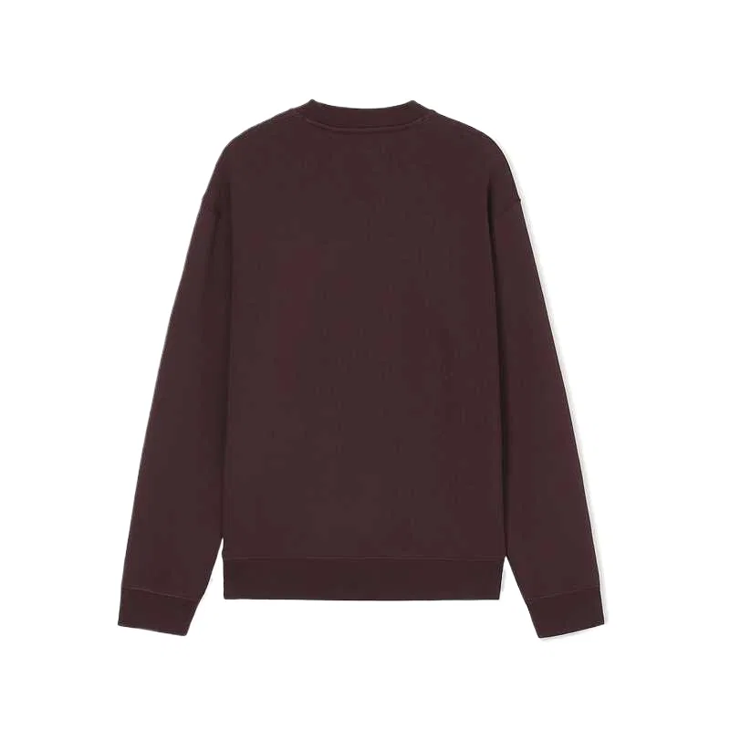 Мужской свитшот с круглым вырезом, хлопковый LACOSTE, White — фото 4