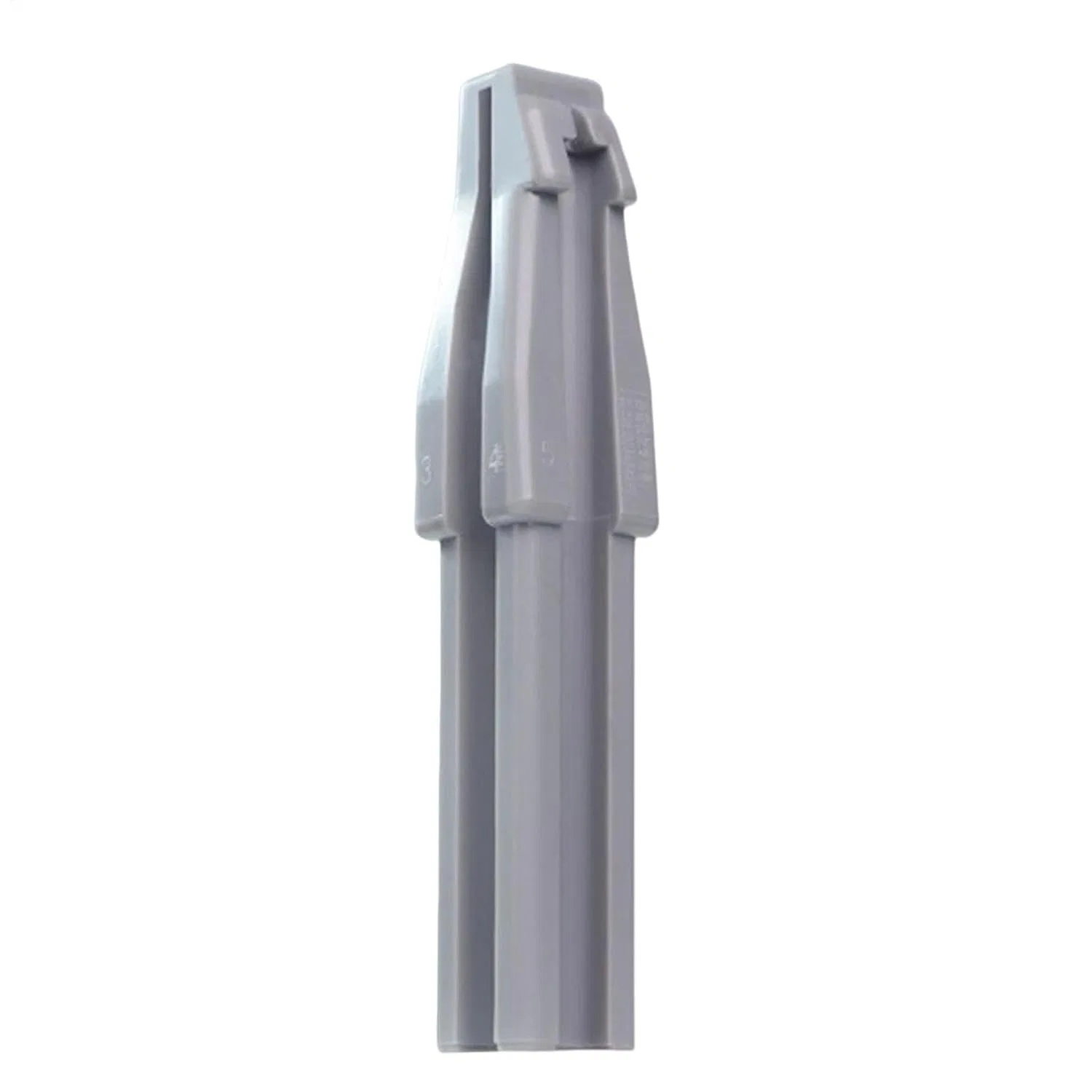 Точилка для карандашей для бровей в форме утки, PP, 13x2.4x2.4 см Generic