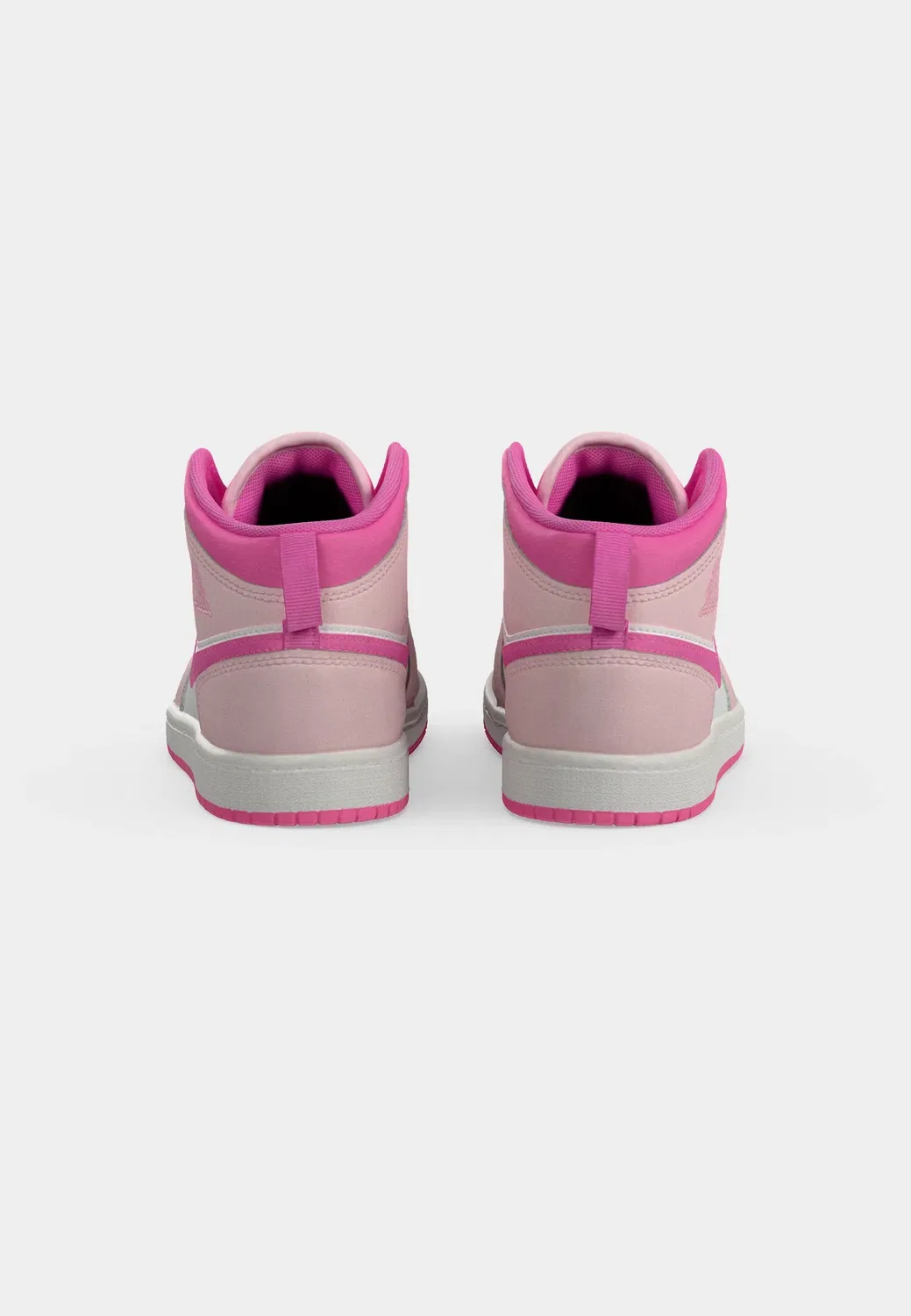 1 кроссовки унисекс средней высоты - высокие кроссовки Jordan, Pink Foam/Pink Foam/China Rose/White — фото 4