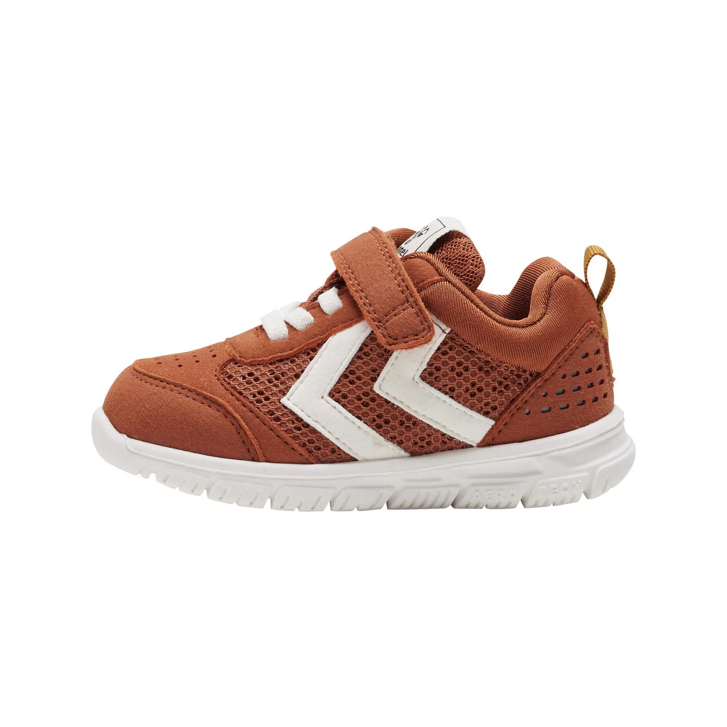 Детские кроссовки с липучкой Crosslite Winter Hummel, Terrakotta Braun / Olivbraun / Braun