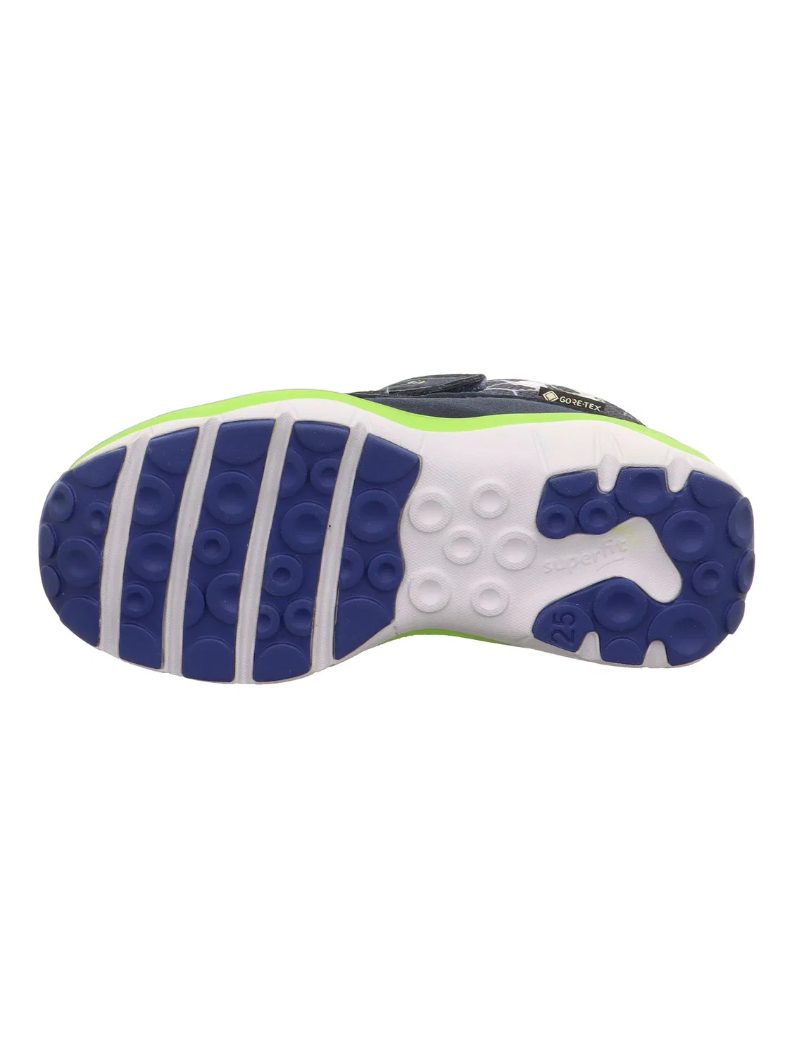 Детские кроссовки для мальчиков с гибкой подошвой Sport5 Leicht Gefütterte Gore-tex Superfit, Blue Light Green 8020 — фото 4