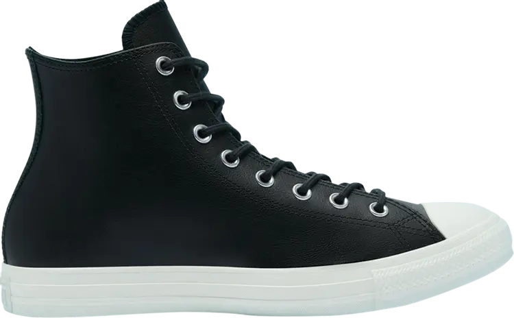 

Кроссовки Converse Chuck Taylor All Star High Color Leather - Black, черный