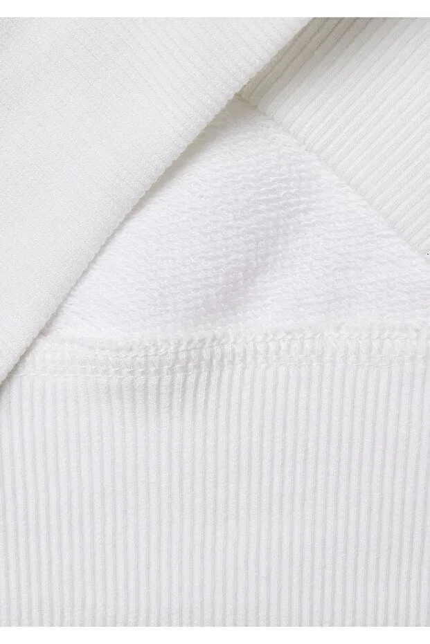 Детское худи для мальчиков с принтом United Colors Of Benetton, White — фото 3