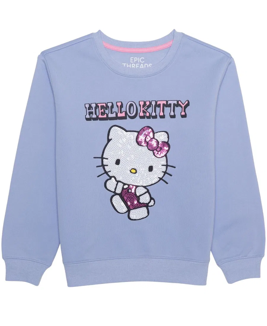 Комплект из 2 предметов толстовка и джоггеры Hello Kitty Graphic Epic Threads, Lucien Blue — фото 3