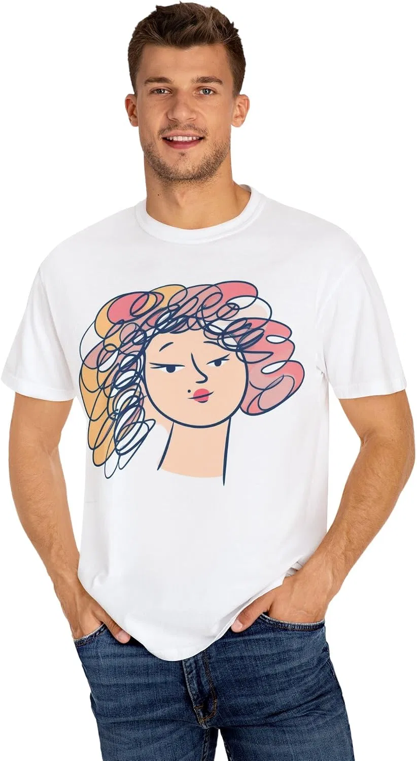 Футболка с принтом Comfort Colors, White — фото 2