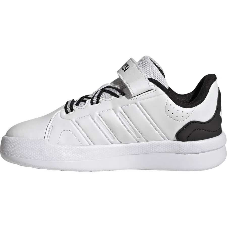Детские светящиеся кроссовки с подсветкой Lightorama Court adidas, Белый — фото 2