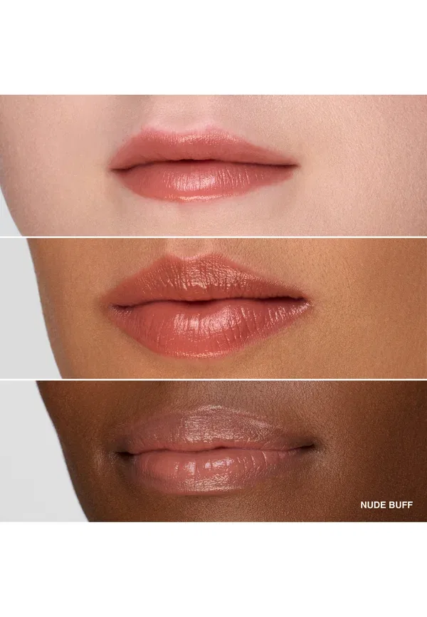 Помада с дополнительным блеском цвета 3 г Bobbi Brown, цвет nude buff — фото 2