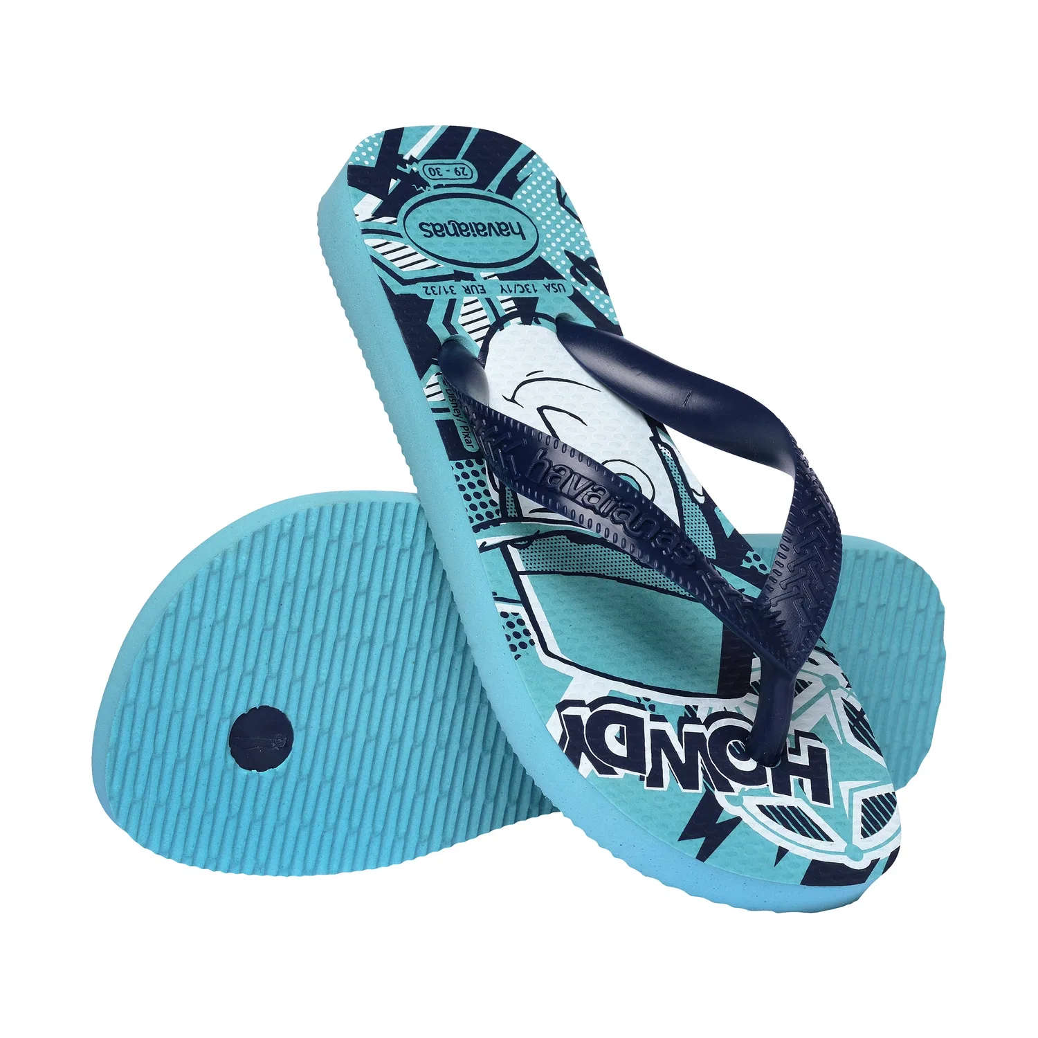 Сандалии детские с открытым носом Blau Havaianas, синий — фото 2
