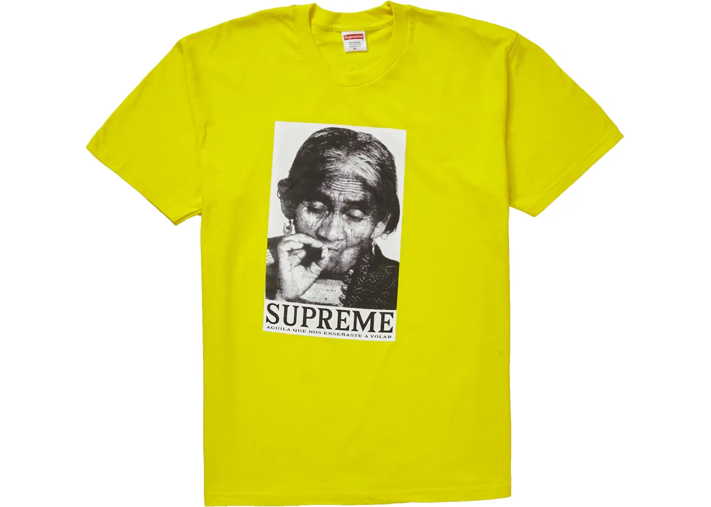 Мужская футболка с принтом Aguila Supreme, Yellow
