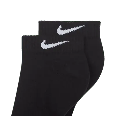 Носки Nike Everyday Plus Cushioned Training Ankle (6 шт), черный/белый — фото 4