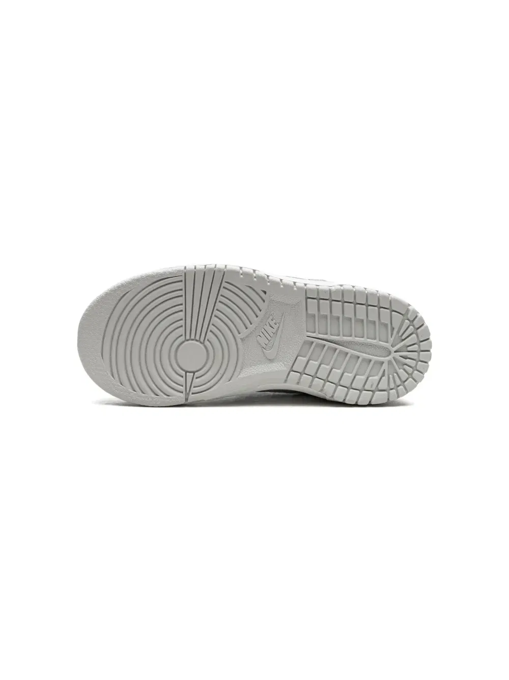Низкие кроссовки Dunk "Pure Platinum" Nike Kids, белый — фото 4