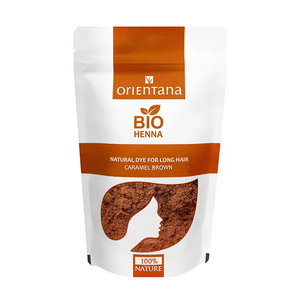

Натуральная краска для волос Bio Henna Orientana, цвет hazel brown