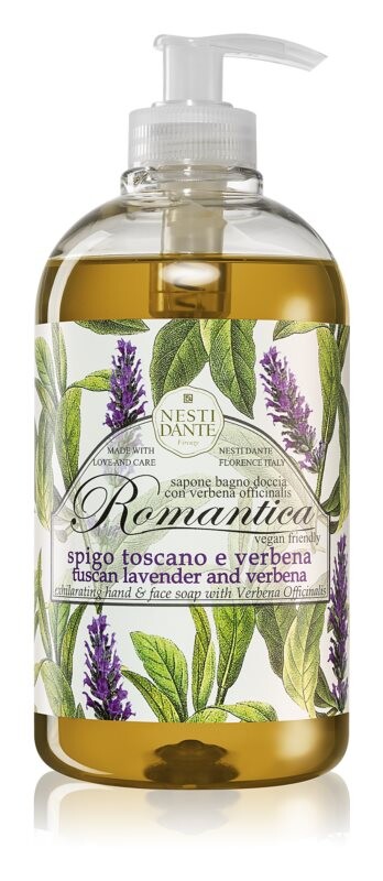 

Жидкое мыло для рук Nesti Dante Romantica Wild Tuscan Lavender and Verbena