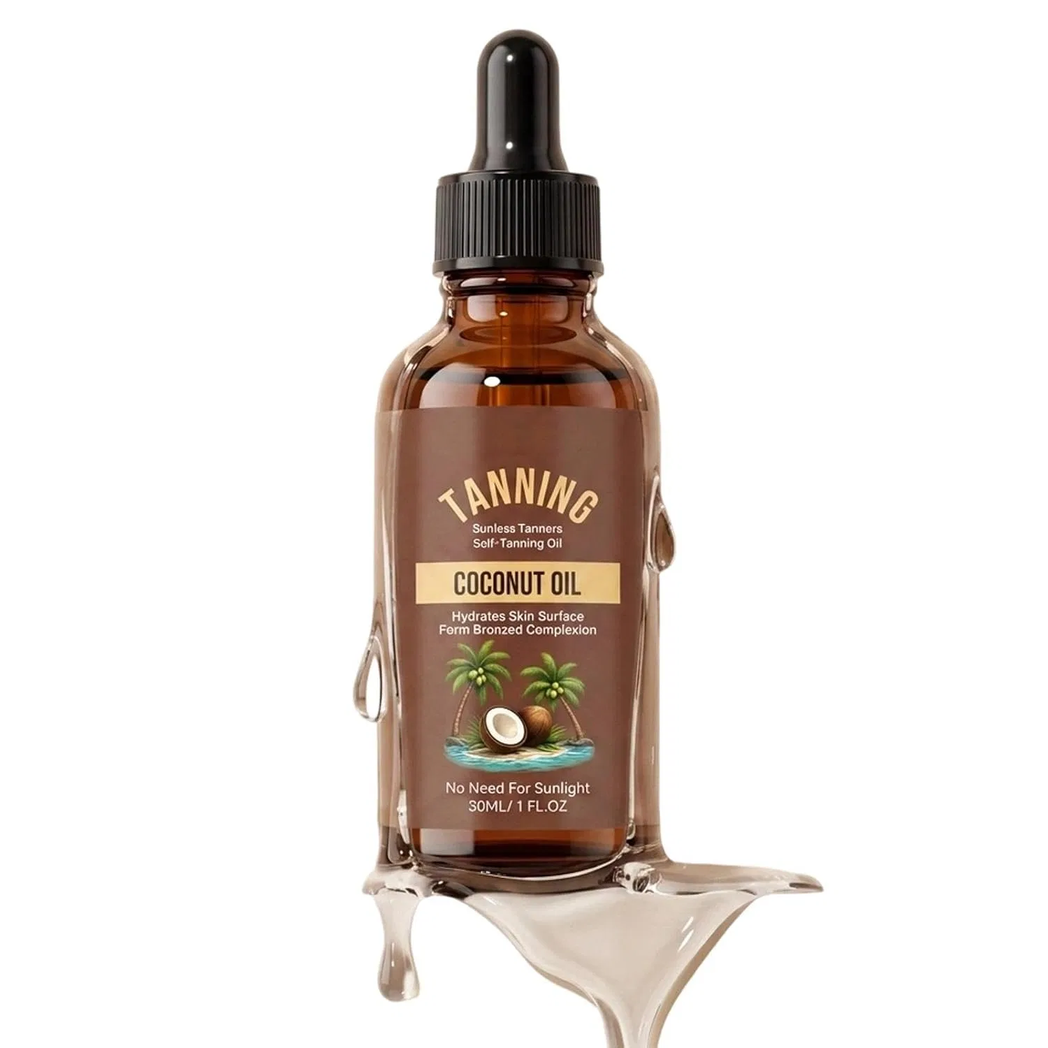 Самозагар Капли для лица Gradual Tanning Drops, 30 мл Generisch