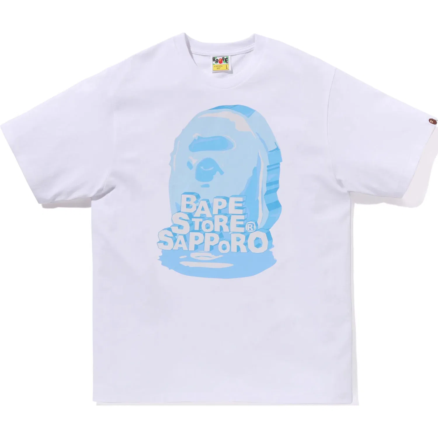 Детская футболка с принтом SS25 T Shirt Unisex A BATHING APE, Black — фото 2
