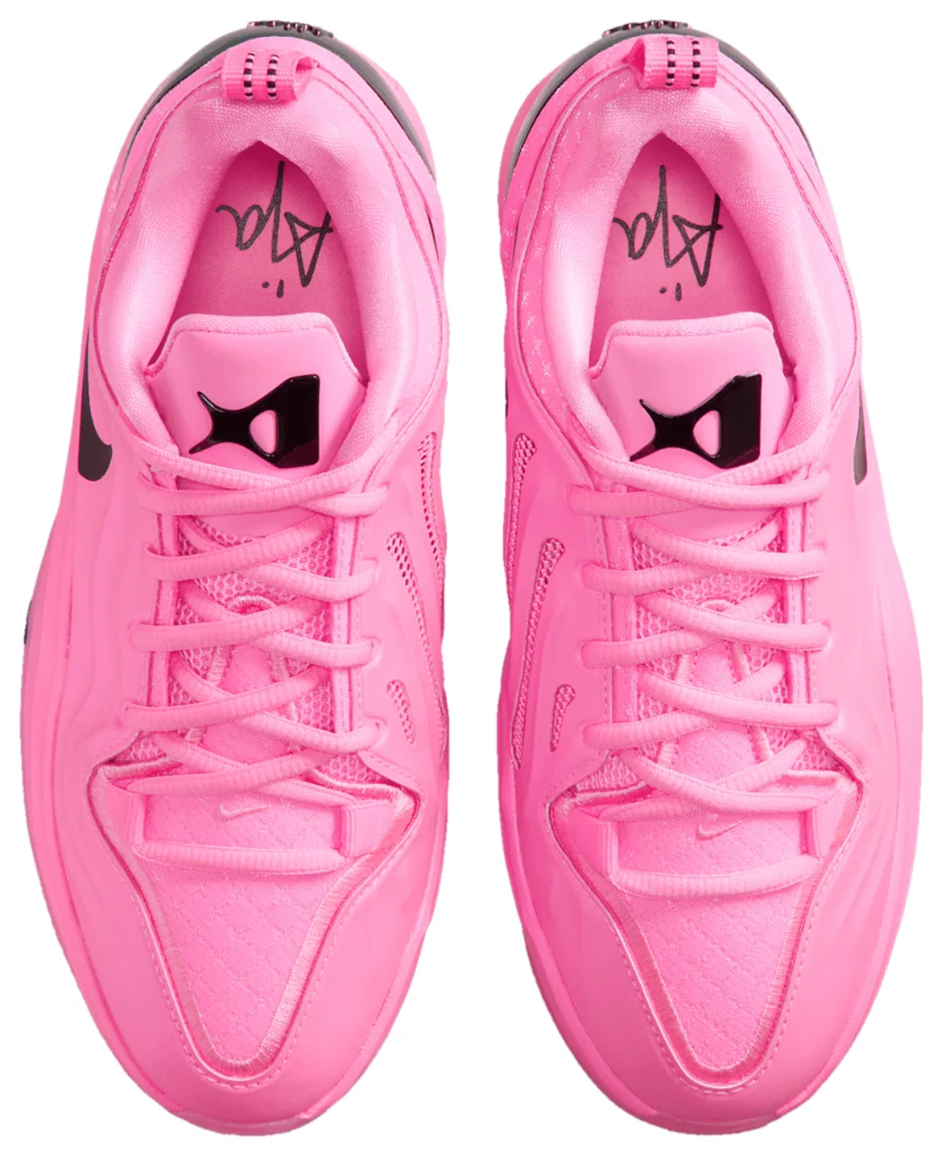 Кроссовки для девочек A'ja 2 Nike, цвет Pink Blast/Black — фото 4