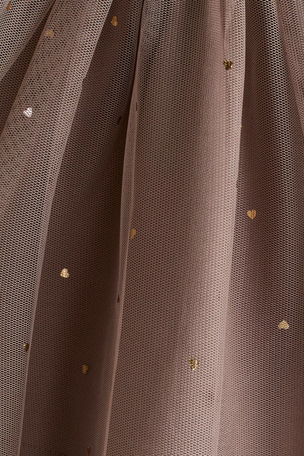 Хлопковое платье с юбкой из тюля H&M, Braun/Herzen — фото 2