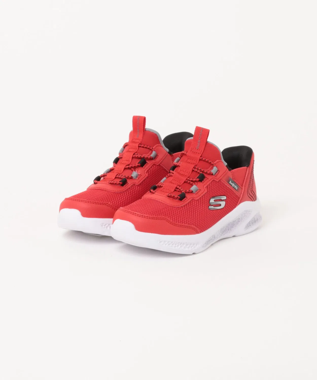 Детские кроссовки с контрастной подошвой Swift Fit Crater Lights Declan SKECHERS, Red