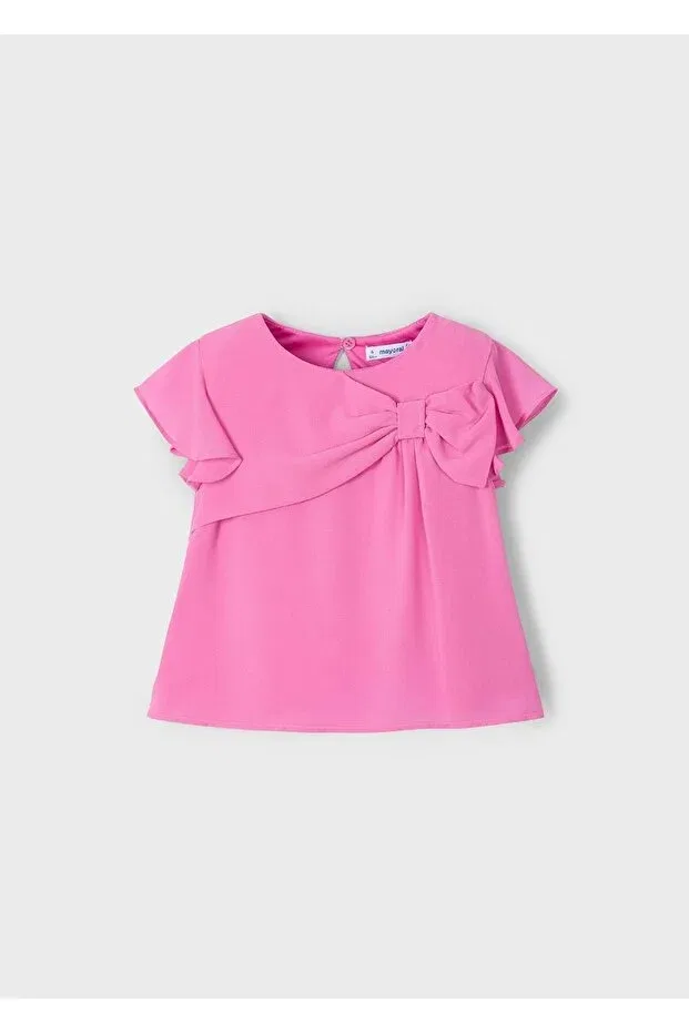 Детская футболка для девочек с коротким рукавом Mayoral, Pink