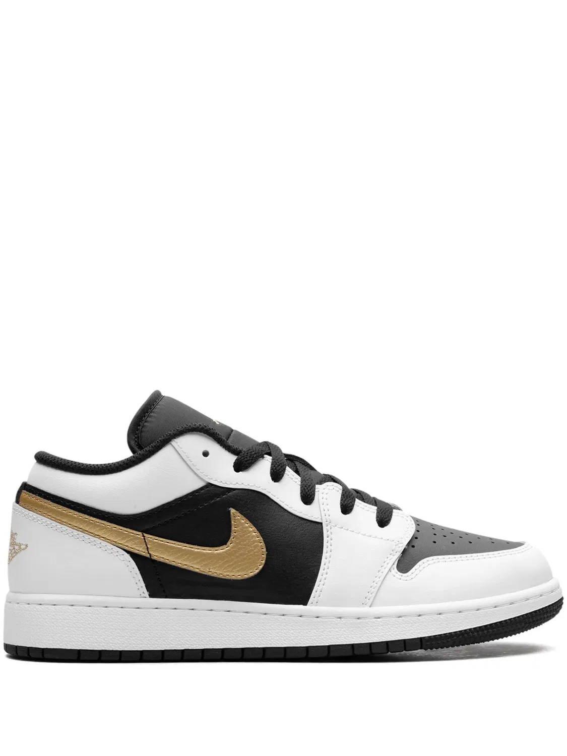 Кроссовки Air Jordan 1 Low White Jordan Kids, белый
