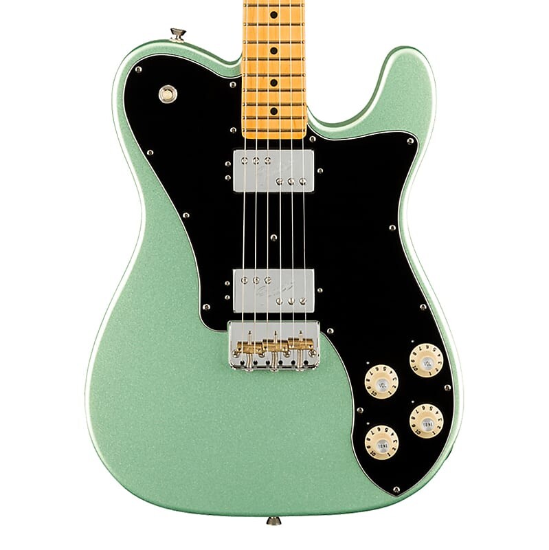 

Fender American Professional II Telecaster Deluxe - накладка на гриф из клена, цвет Mystic Surf Green