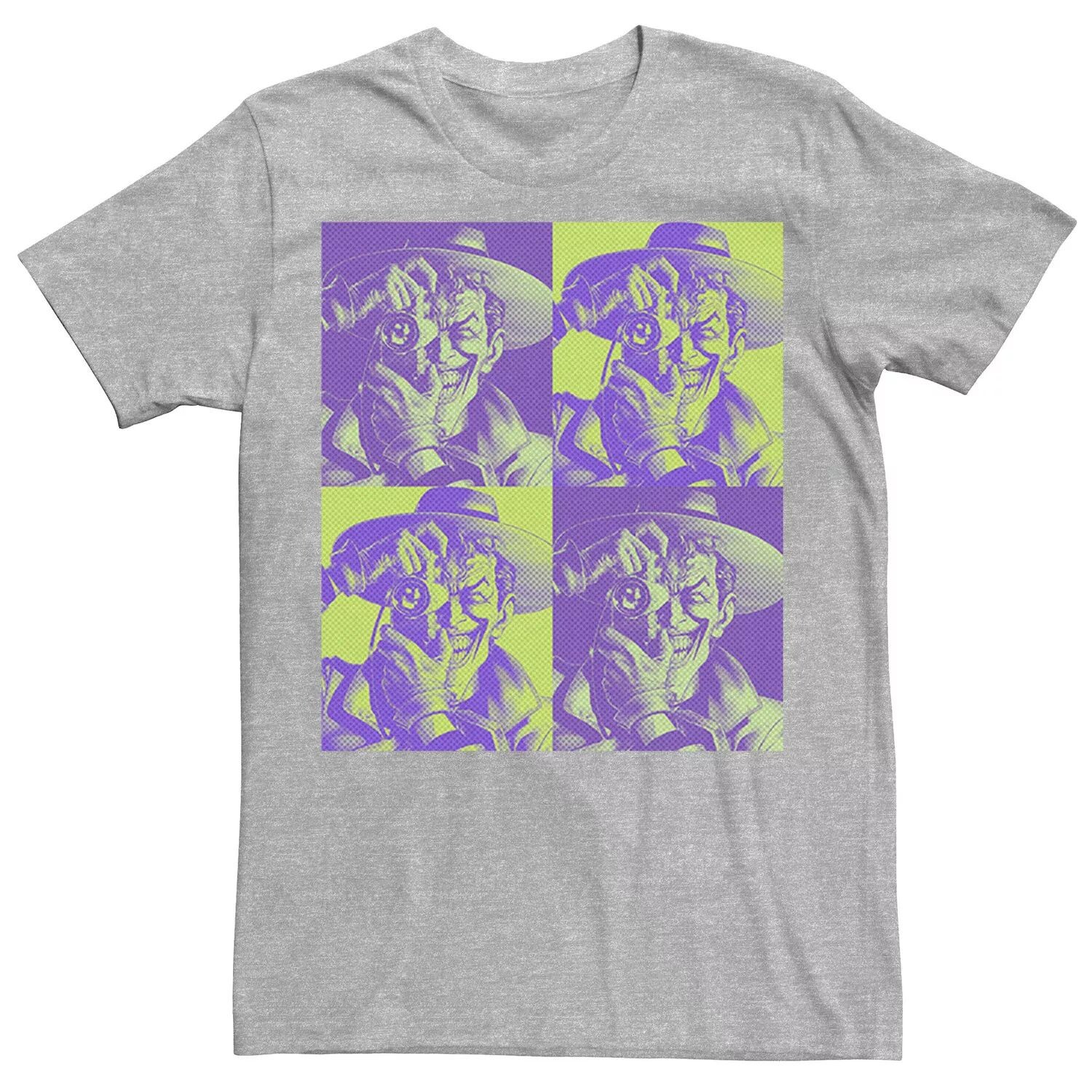 

Мужская футболка DC Batman The Joker Halftone Popart DC Comics