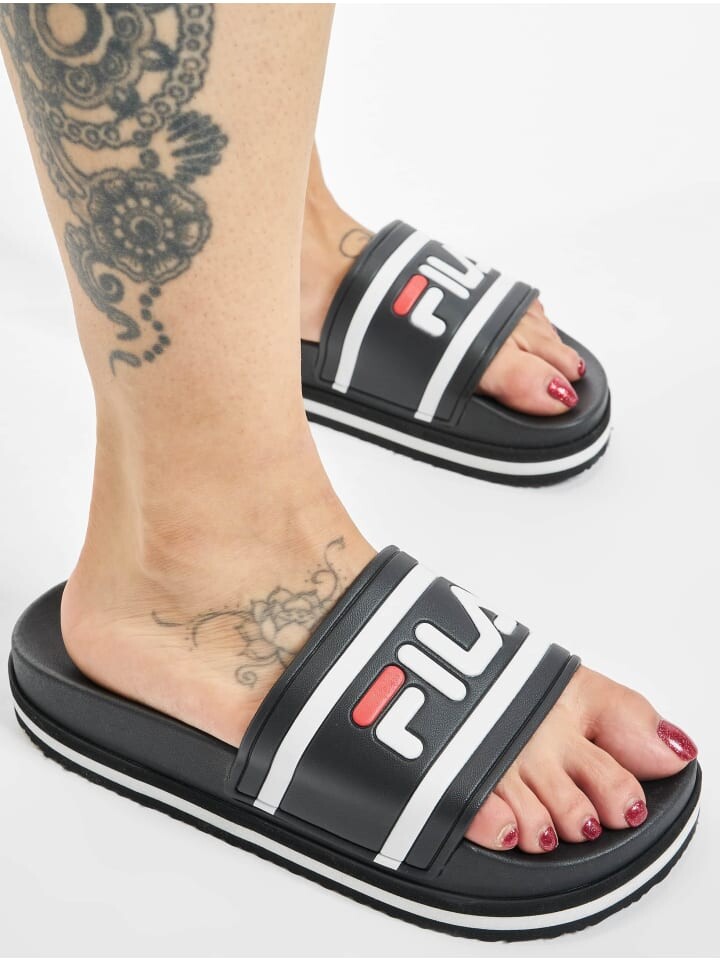 

Сабо Fila, цвет black/stripe