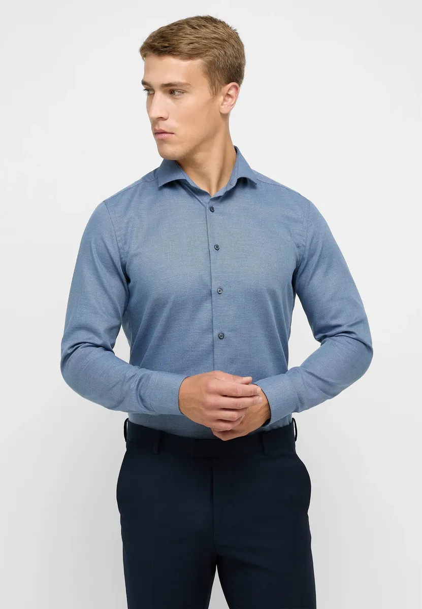 

Рубашка Eterna с длинными рукавами "SLIM FIT", джинсовый