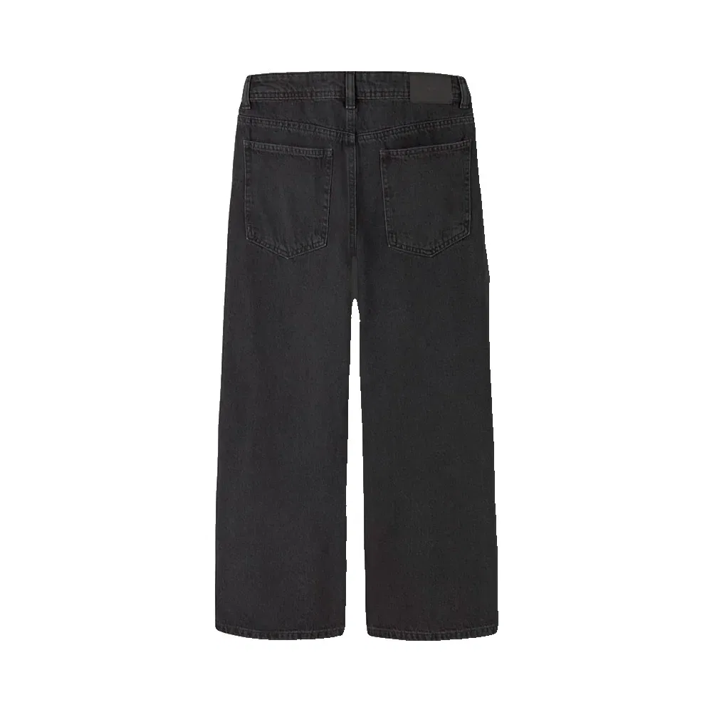 Детские джинсы свободного кроя с потертостями Ben Skater Name it, Black — фото 3