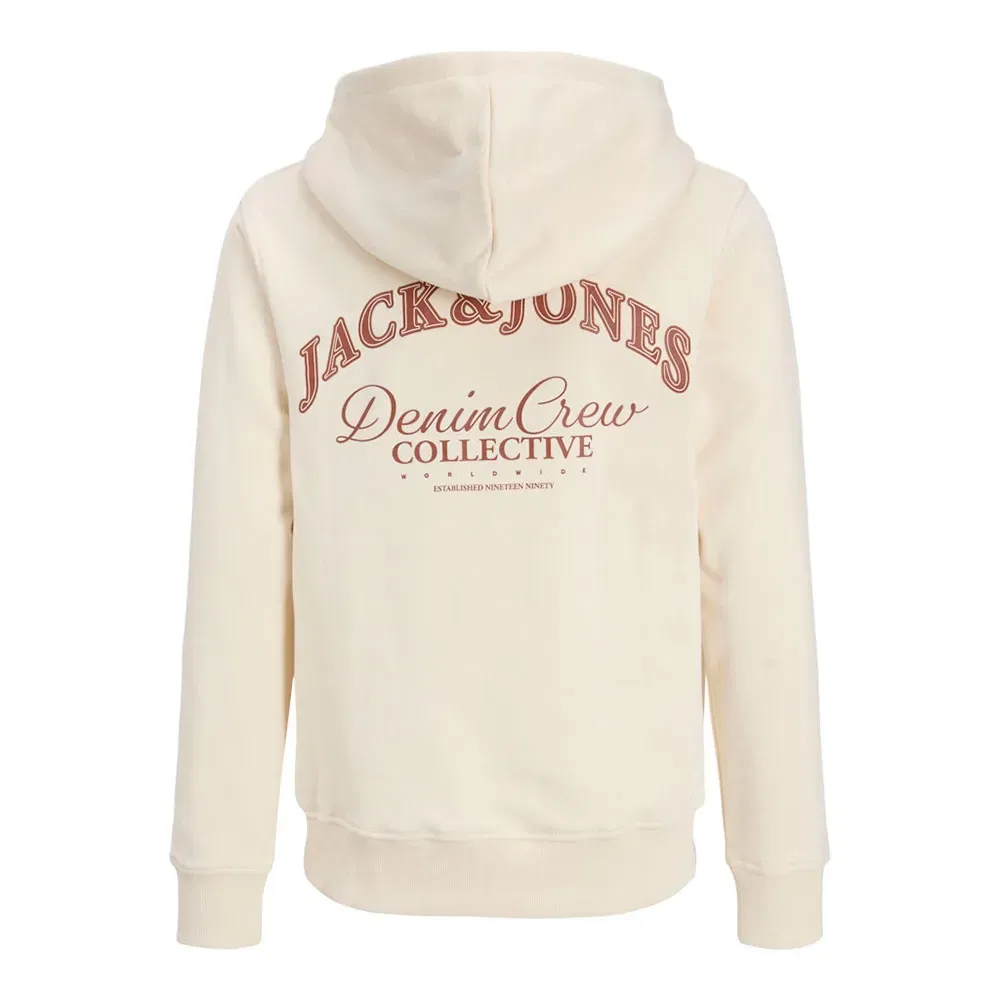 Худи Relaxed Jack & Jones, бежевый — фото 2