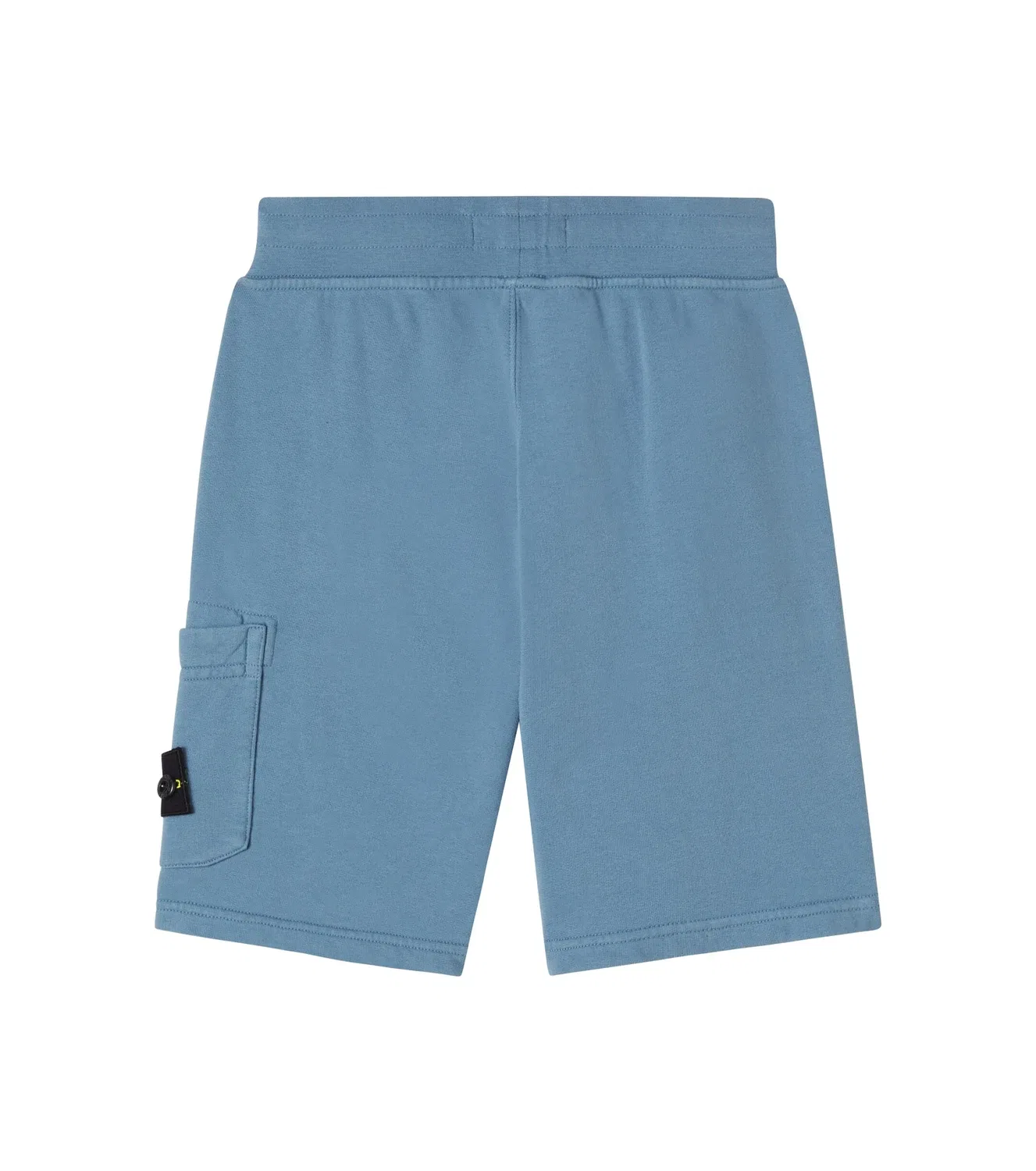 Шорты хлопковые Stone Island Junior, синий — фото 2