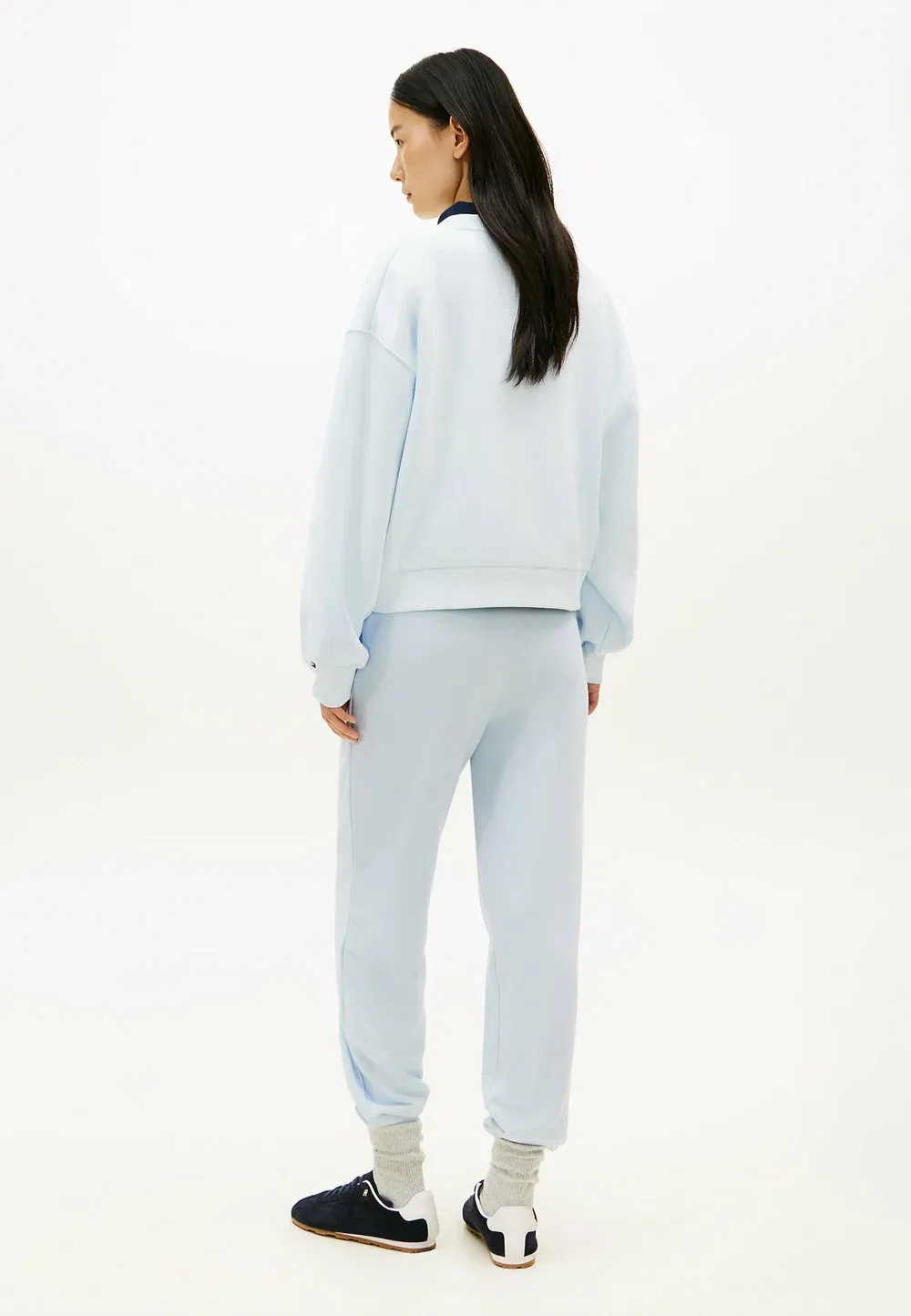 Логотип корпорации mdrn swtsrt - логотип корпорации - толстовка Tommy Hilfiger, Keepsake Blue — фото 3