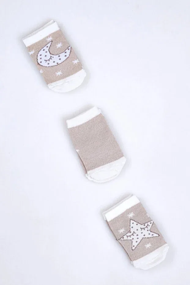 Детские носки для мальчиков с принтом Moon & Star Cocole Socks, Multicolor