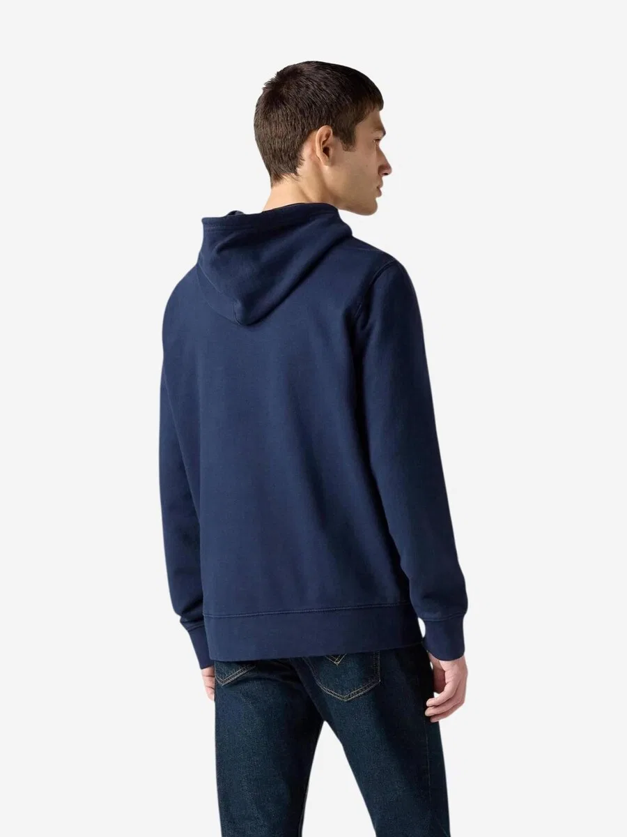 Худи на молнии LEVI'S 'THE ORIGINAL' синего цвета — фото 4