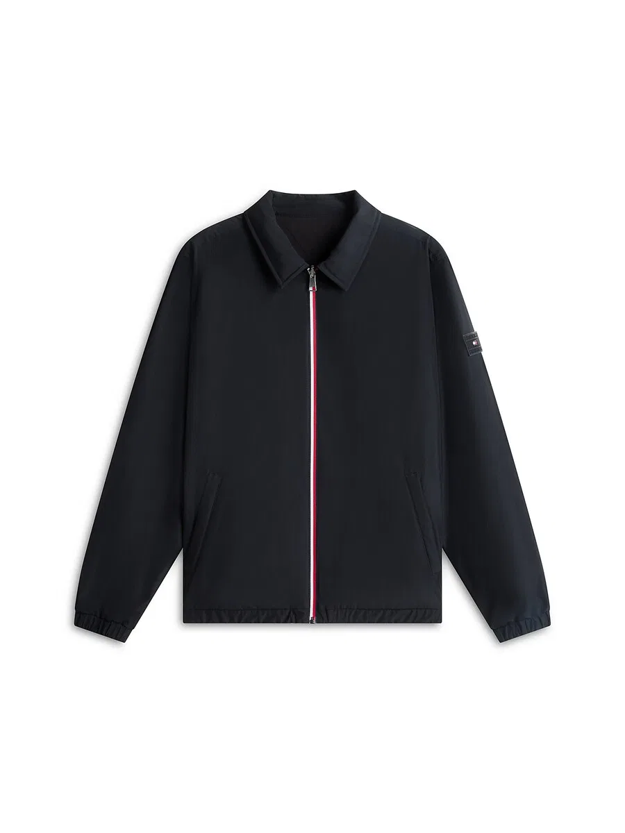 Куртка TOMMY HILFIGER Between-Season 'Intechno' черного цвета