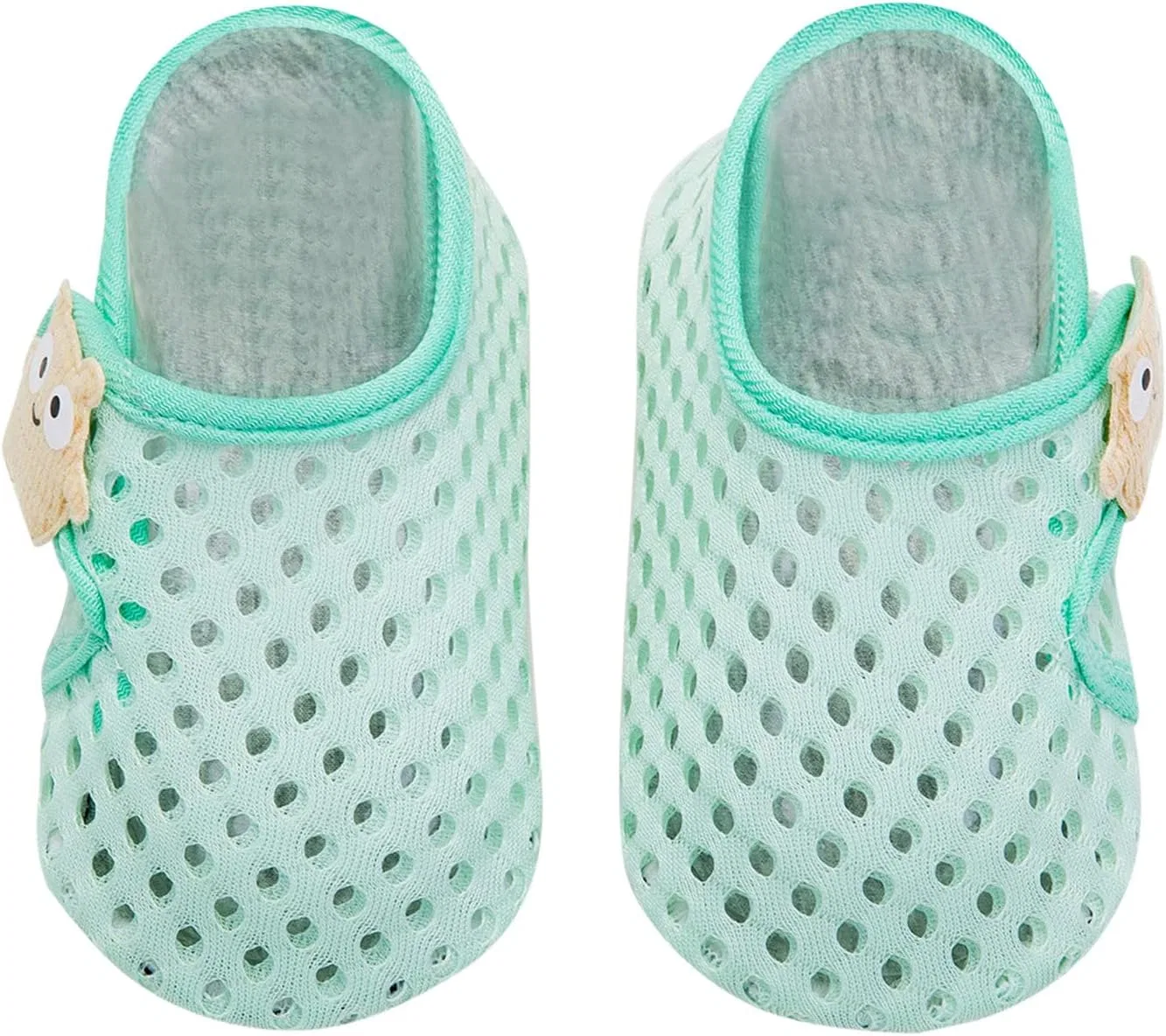 Детские кроссовки-носочки с принтом животных для девочек, Mint Green