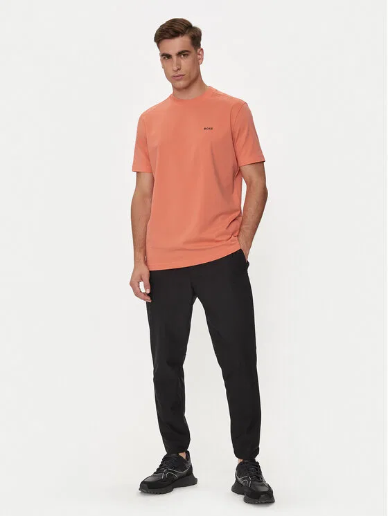 Футболка regular fit Tee Boss, красный — фото 2