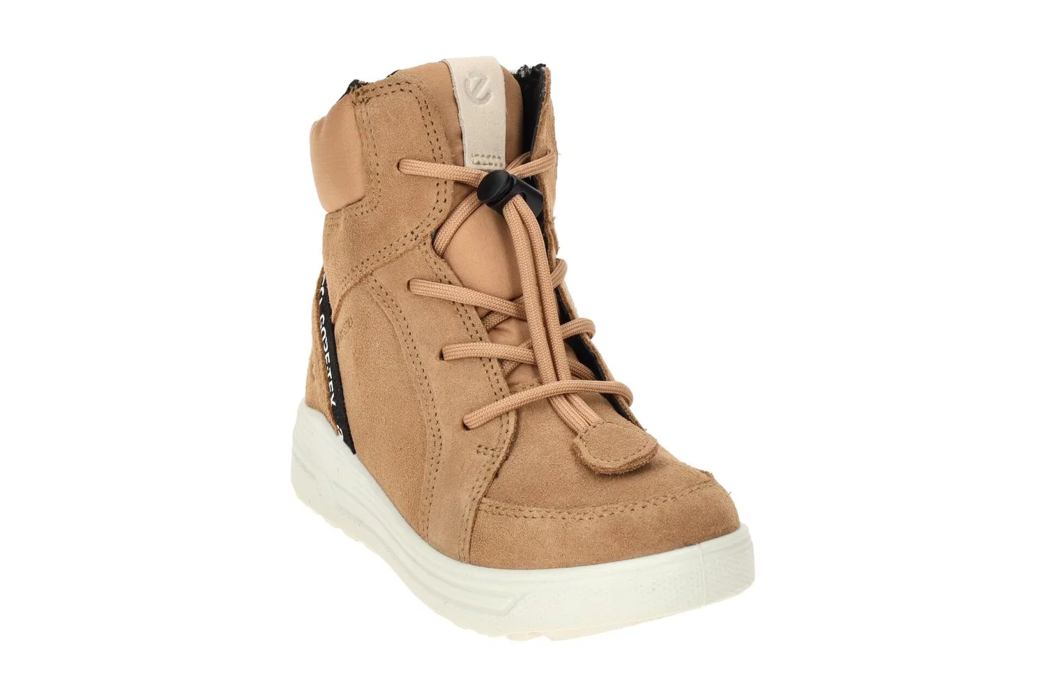 Детские зимние ботинки на шнуровке URBAN - SNOWBOARDER Kids GTX Ecco, Braun — фото 3