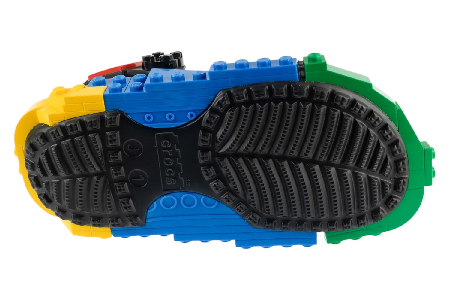 Кроксы с принтом LEGO Creativity Clog K Crocs, черный — фото 4