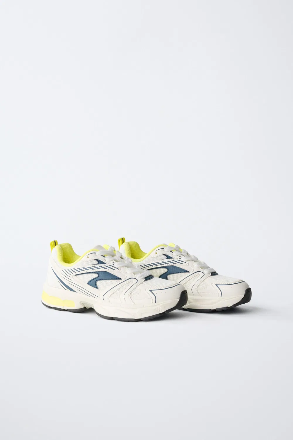 НЕОНОВЫЕ КРОССОВКИ ZARA, White — фото 2