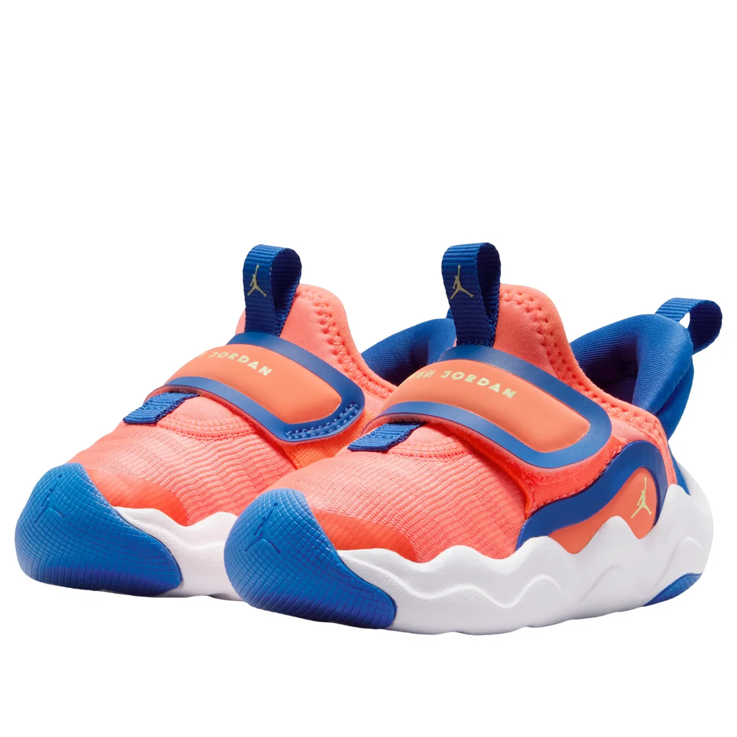Детские кроссовки с низким верхом Air Jordan 23/7.2 EasyOn Bright Mango Game Royal, оранжевый — фото 4