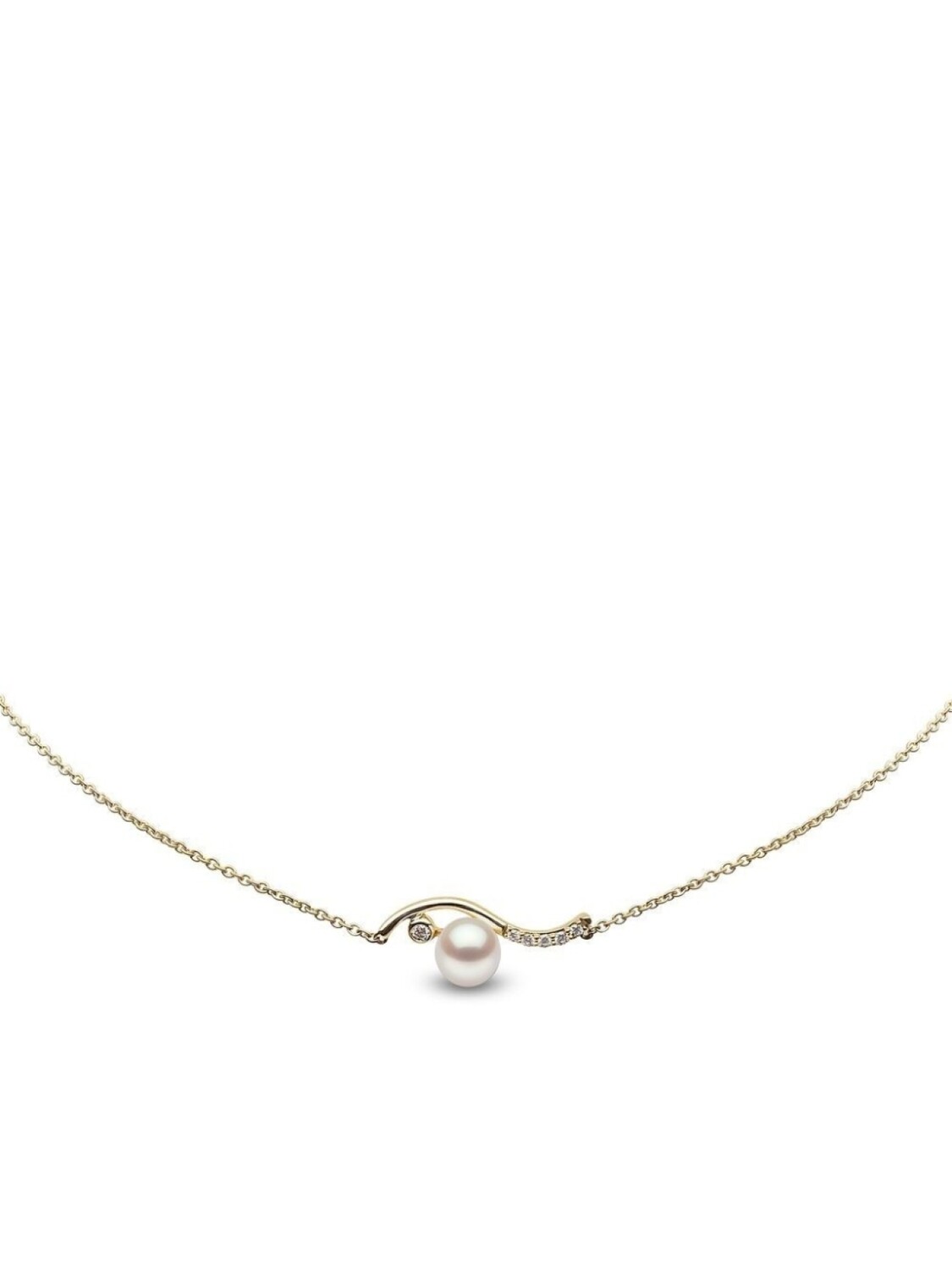 

Золотое колье Trend с жемчугом и бриллиантами Yoko London, золотой