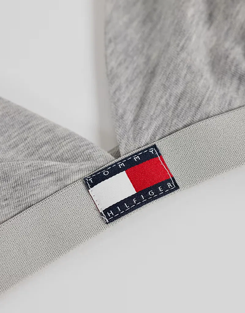 Бралетт Heritage 3 шт Tommy Hilfiger, черный/серый/белый — фото 3
