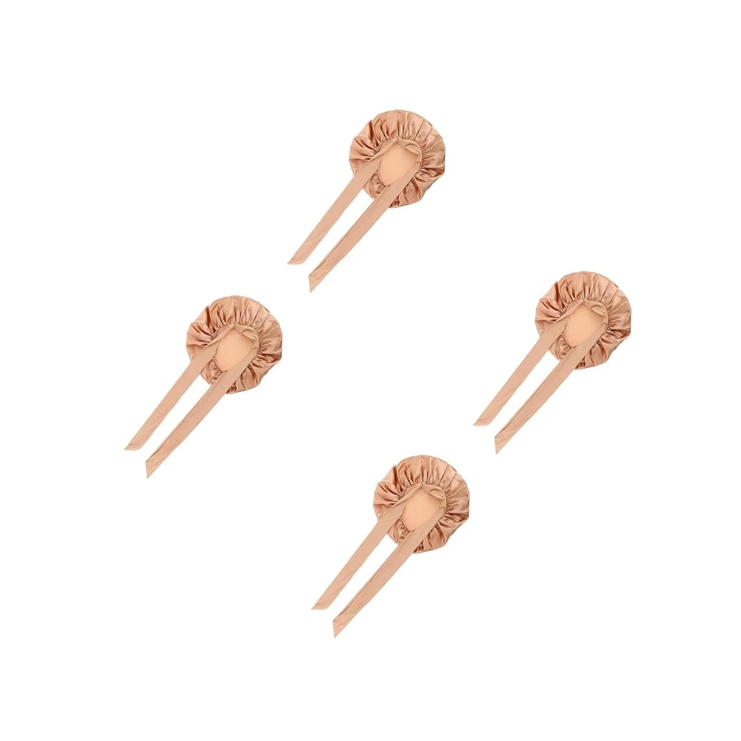 Шапочка для душа Satin, FRCOLOR, 4 шт, 40x40x1 см, Golden