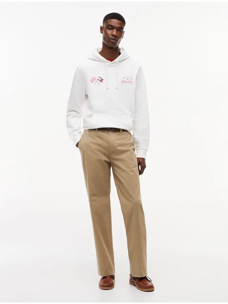 Худи TOMMY HILFIGER, Cadillac Varsity Graphic, White — фото 2