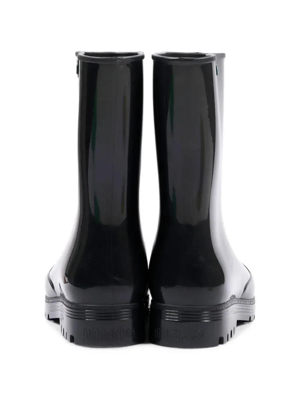Глянцевые резиновые сапоги Welly Mini Melissa, черный — фото 3