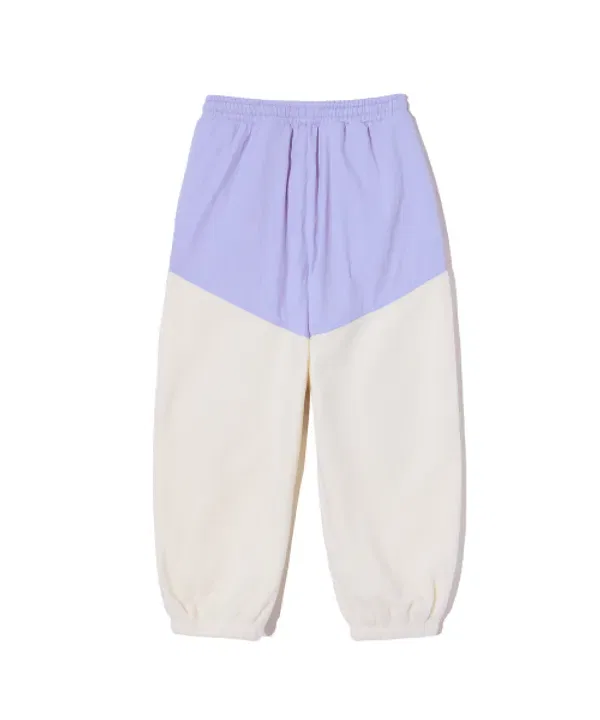 Детские спортивные штаны из флиса, polar fleece, Brownbreath Kids, слоновая кость — фото 3