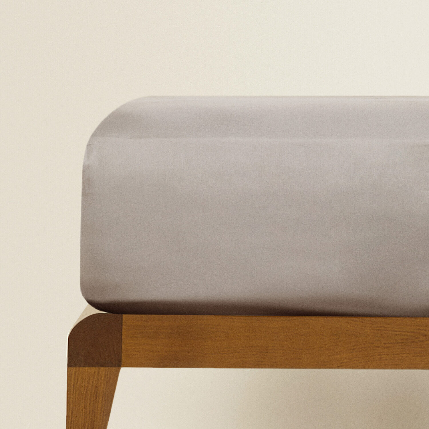 

Простыня на подгонку Zara Home Sateen, 300 нитей, светло-коричневый