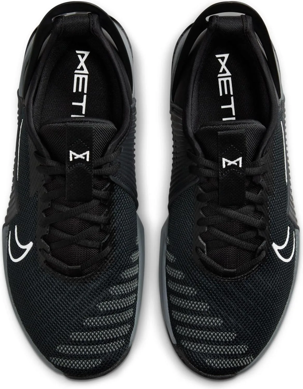 Мужские беговые кроссовки Nike Metcon 9 EasyOn Easy Off DZ2615, белый/черный/серый — фото 3